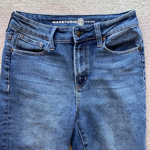 Maxstudio Indigo High Rise Skinny Jeans - Picture 2 of 6
